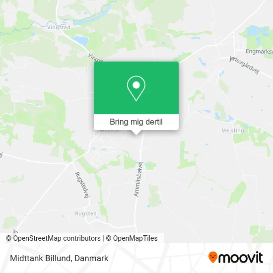 Midttank Billund kort