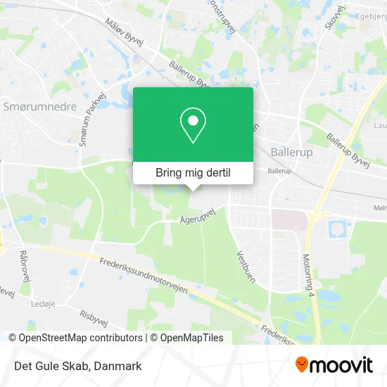 Det Gule Skab kort