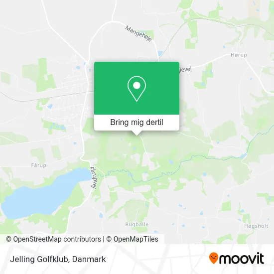 Jelling Golfklub kort