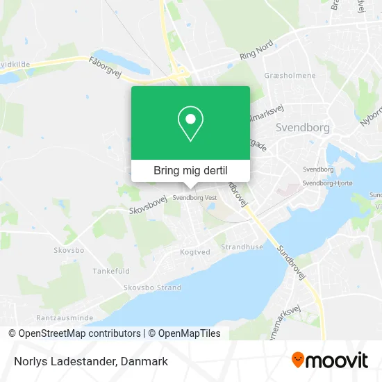 Norlys Ladestander kort
