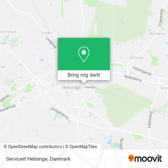 Serviceit Helsinge kort