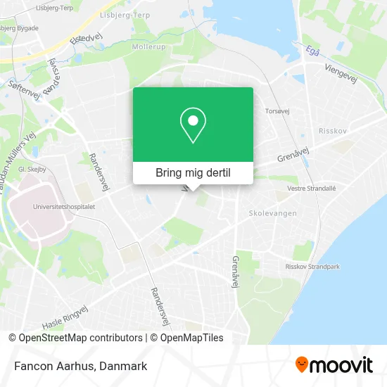 Fancon Aarhus kort