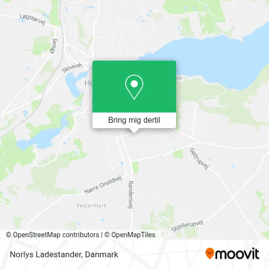 Norlys Ladestander kort