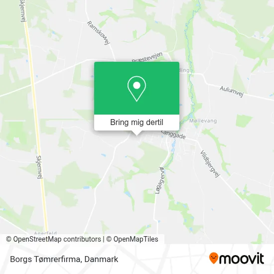 Borgs Tømrerfirma kort