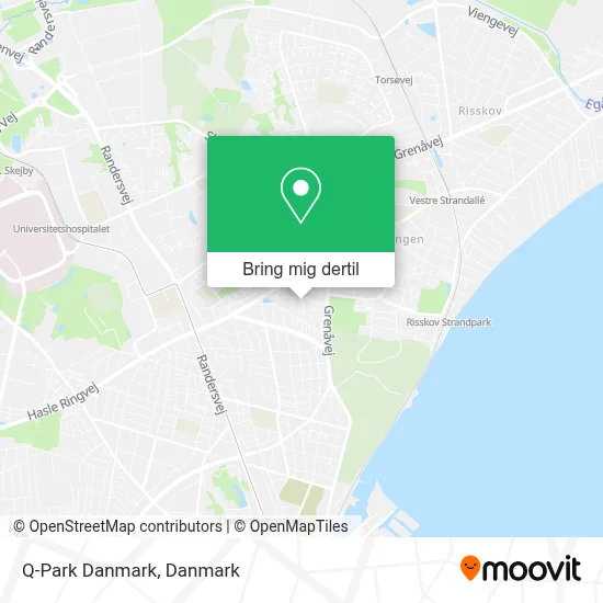 Q-Park Danmark kort