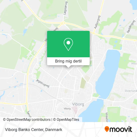 Viborg Banko Center kort