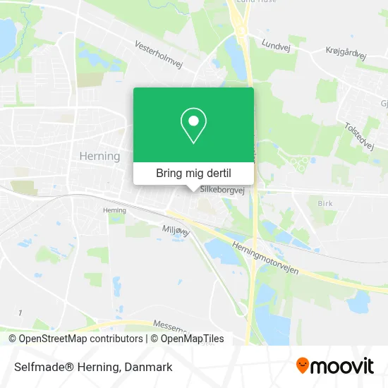 Selfmade® Herning kort