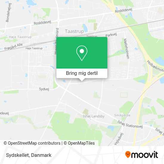 Sydskellet kort