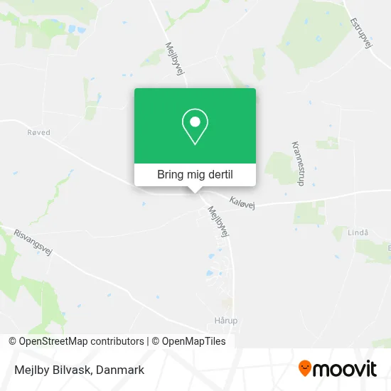 Mejlby Bilvask kort