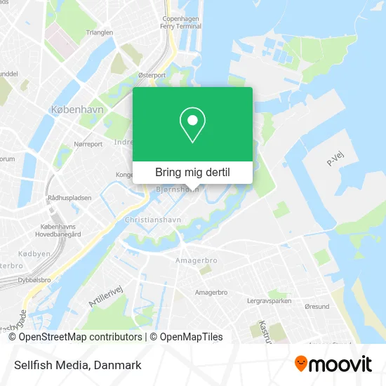 Sellfish Media kort