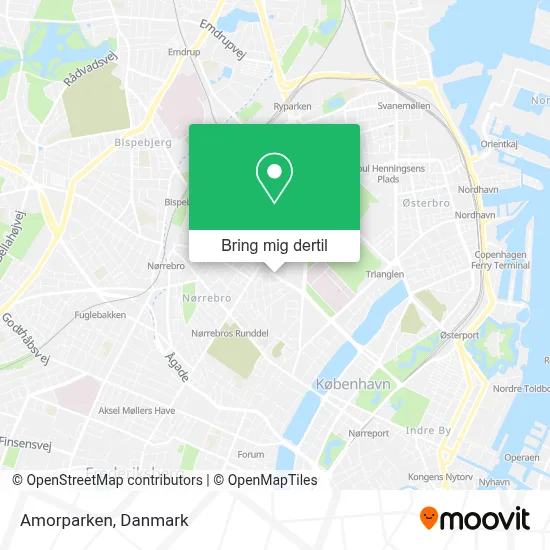 Amorparken kort