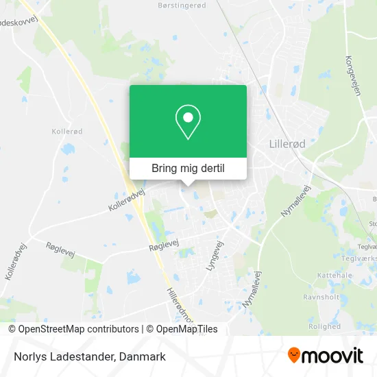 Norlys Ladestander kort