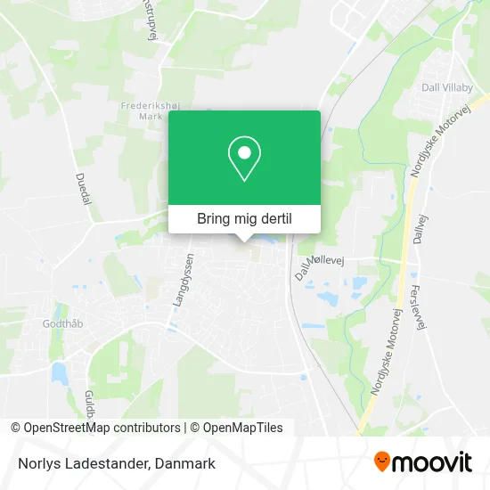 Norlys Ladestander kort