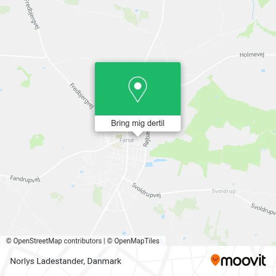 Norlys Ladestander kort