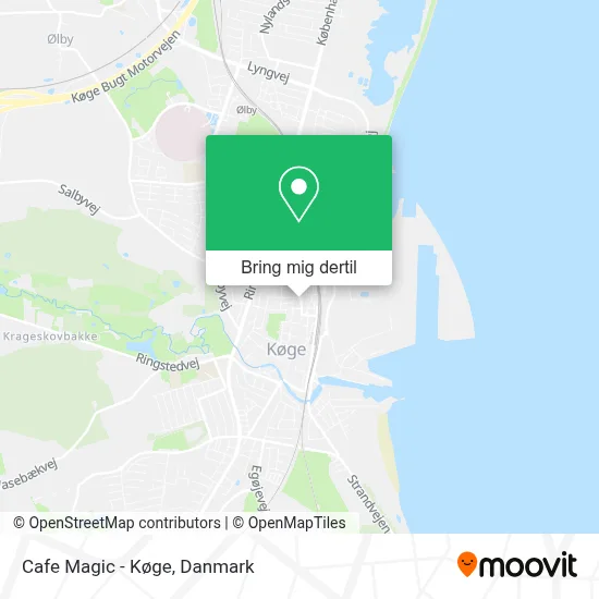Cafe Magic - Køge kort
