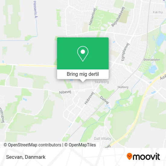 Secvan kort