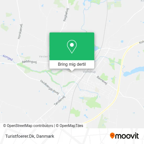 Turistfoerer.Dk kort