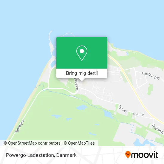 Powergo-Ladestation kort