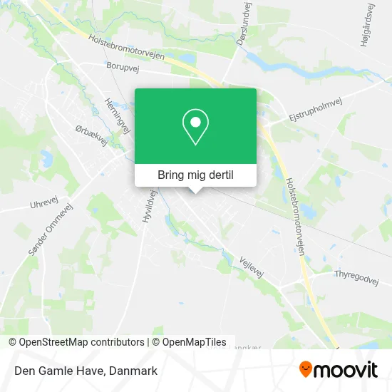 Den Gamle Have kort