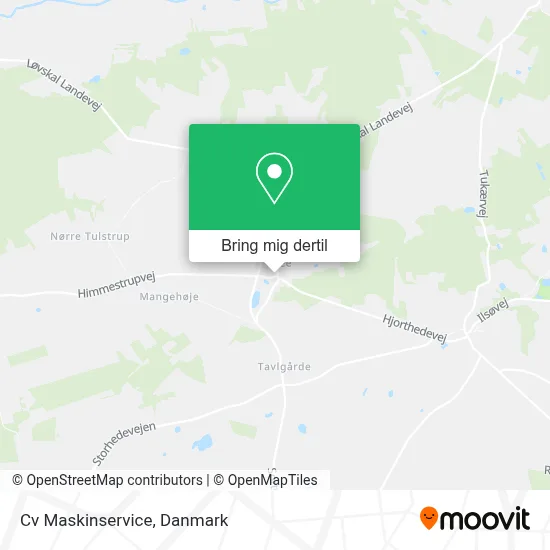Cv Maskinservice kort