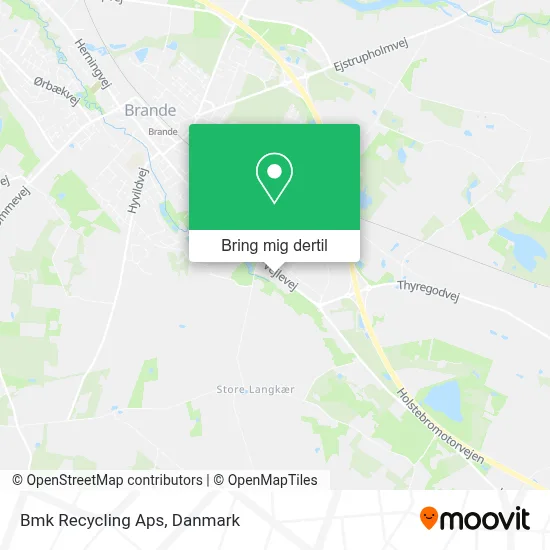 Bmk Recycling Aps kort