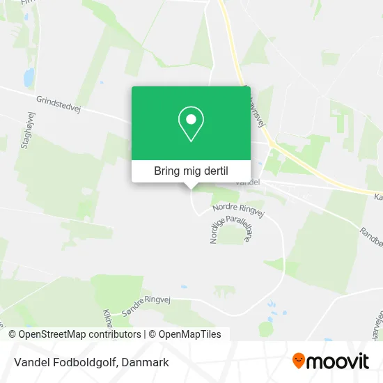 Vandel Fodboldgolf kort