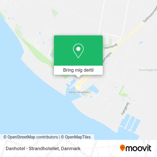 Danhotel - Strandhotellet kort