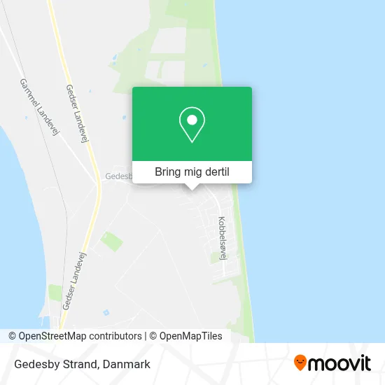 Gedesby Strand kort