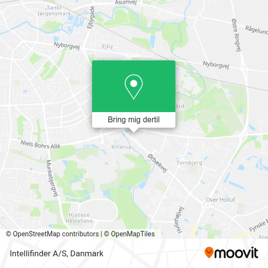 Intellifinder A/S kort