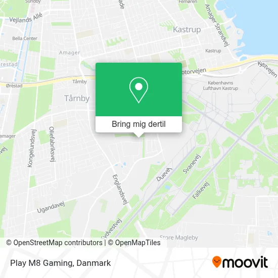 Play M8 Gaming kort