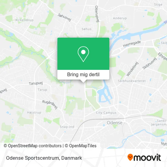 Odense Sportscentrum kort