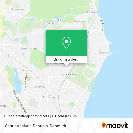 Charlottenlund Dentists kort