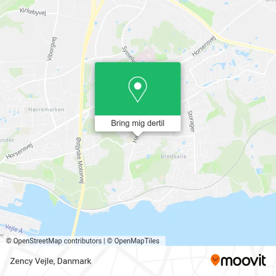 Zency Vejle kort