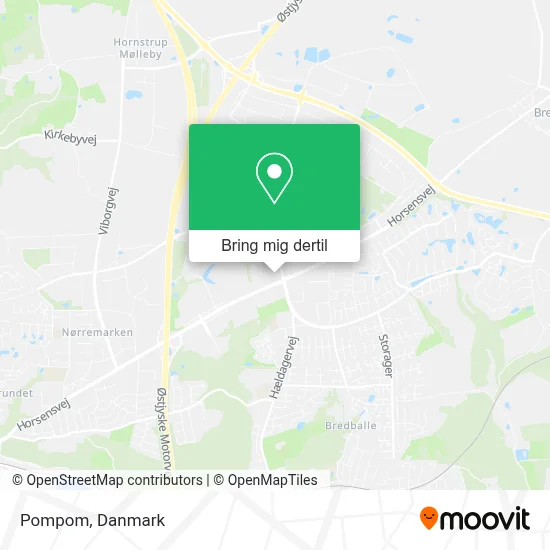 Pompom kort