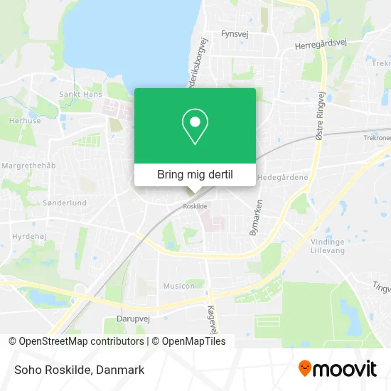 Soho Roskilde kort