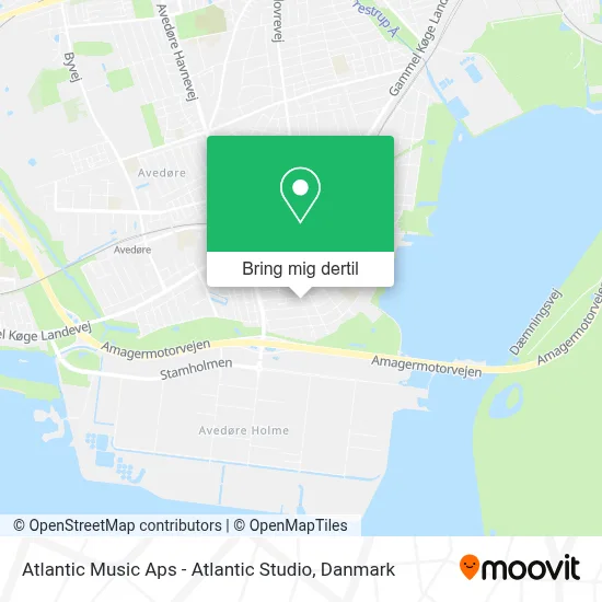 Atlantic Music Aps - Atlantic Studio kort