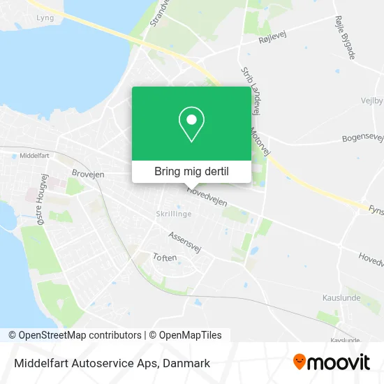 Middelfart Autoservice Aps kort