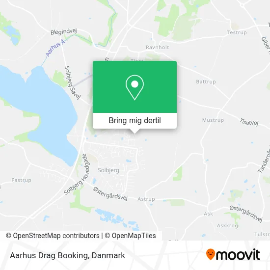 Aarhus Drag Booking kort