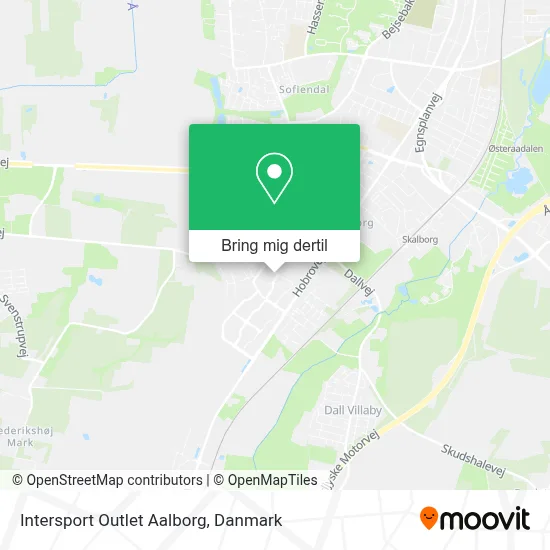 Intersport Outlet Aalborg kort