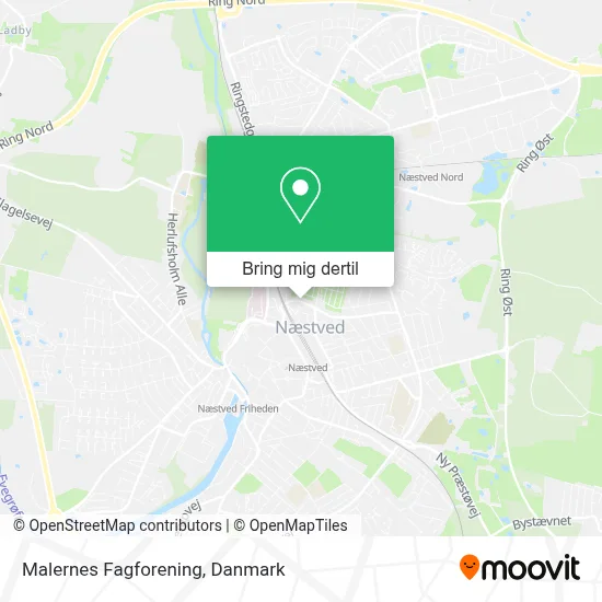 Malernes Fagforening kort
