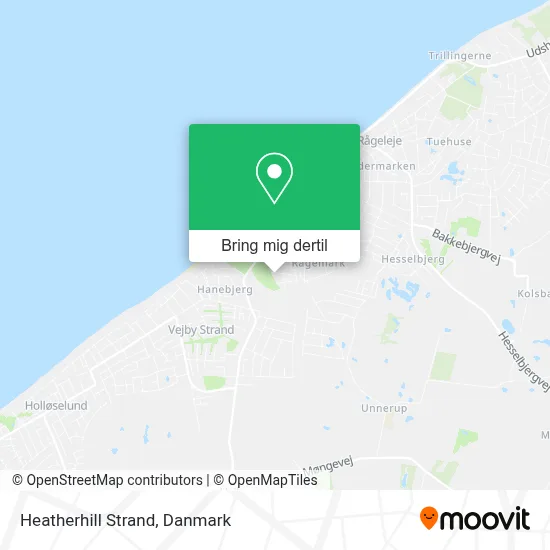 Heatherhill Strand kort
