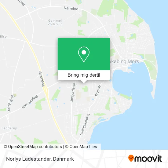 Norlys Ladestander kort