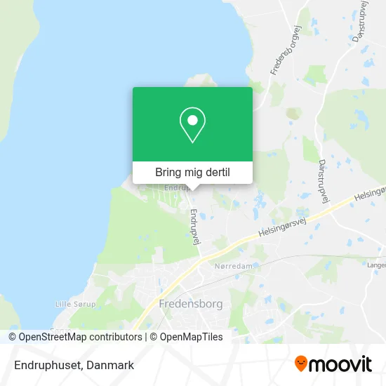 Endruphuset kort