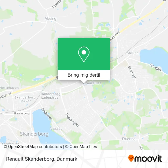 Renault Skanderborg kort