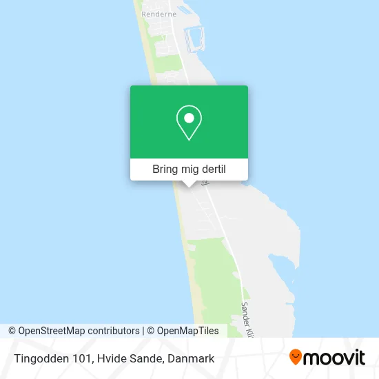 Tingodden 101, Hvide Sande kort