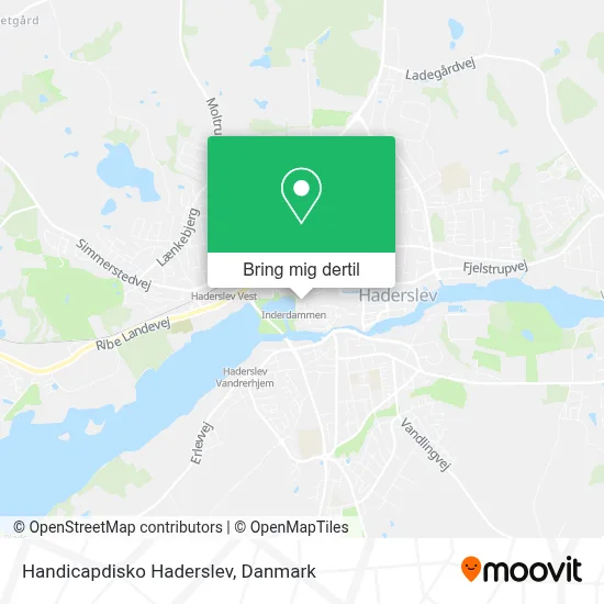 Handicapdisko Haderslev kort