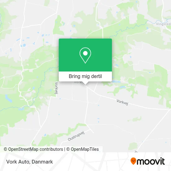 Vork Auto kort
