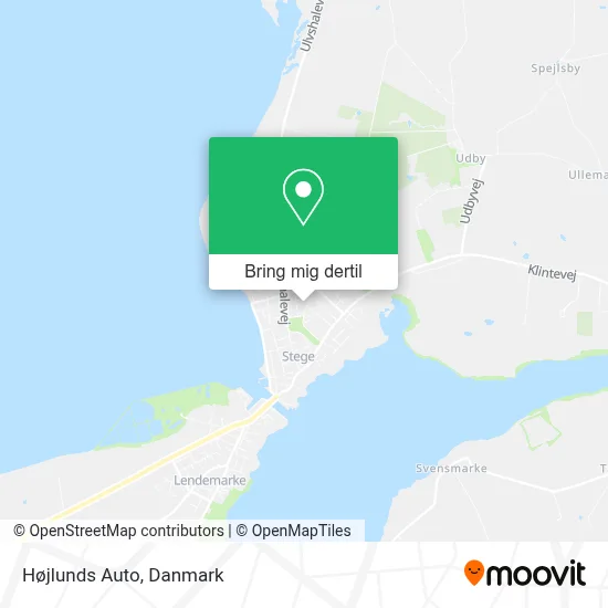 Højlunds Auto kort