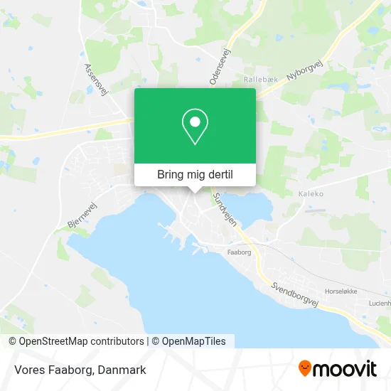 Vores Faaborg kort