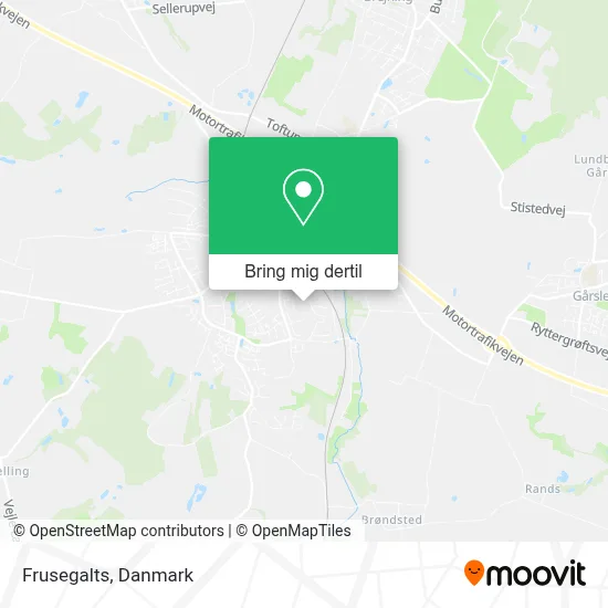 Frusegalts kort